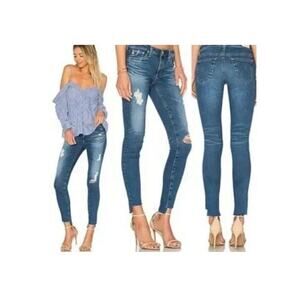 Ag Ed Denim Adriano Goldschmied The Legging Ankle Super Skinny Jeans Wom…